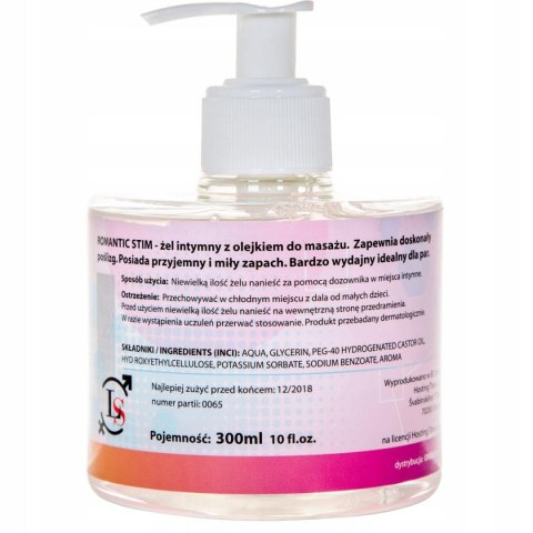 Olejek do masażu erotycznego Romantic Stim LoveStim 300ml