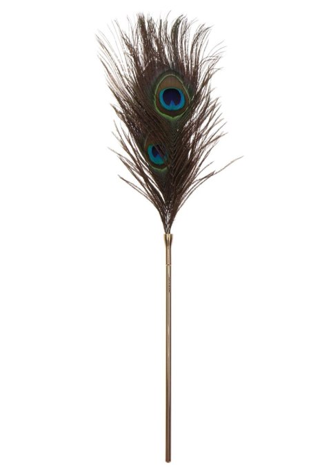 Piórko łaskoczące Taboom Peacock różowe złoto 27 cm
