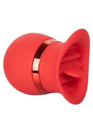 Stymulator łechtaczki French Kiss Sweet Talker czerwony