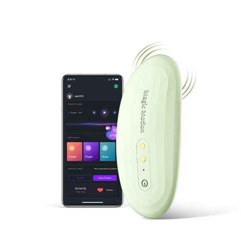 Wibrator do majtek Magic Motion Nyx zielony sterowany aplikacją