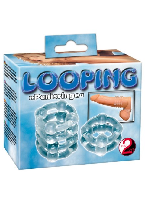 2er Silicon Ringeset Looping