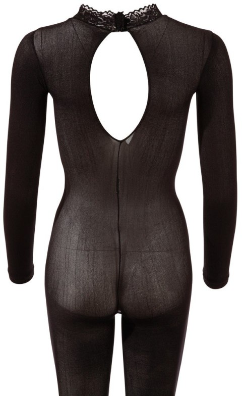 Bodystocking transparentny otwarty kroczem NO:XQSE XL-XXL