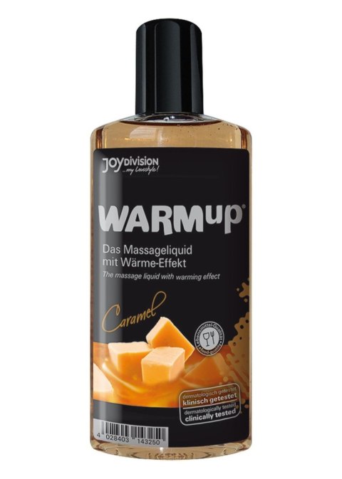 Olejek do masażu rozgrzewający WARMup karmel JoyDivision 150 ml