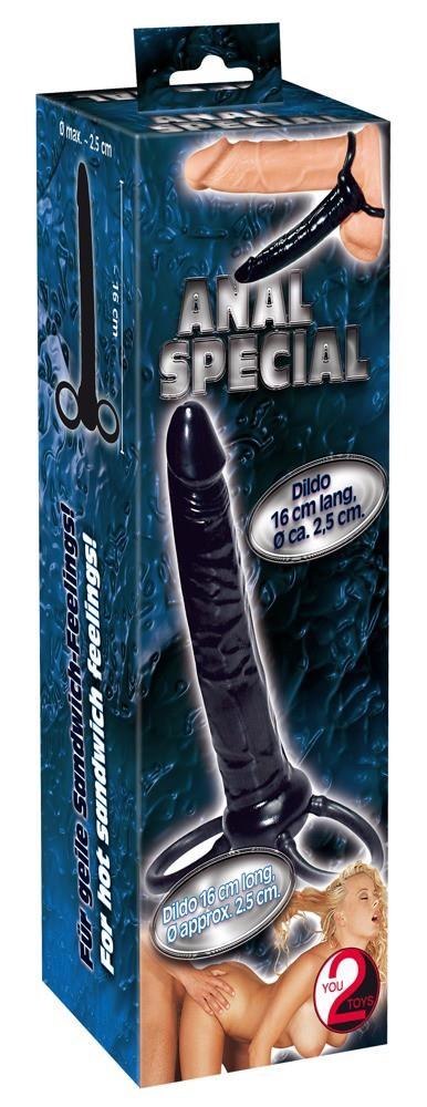 Strap-on analny elastyczny You2Toys 16 cm