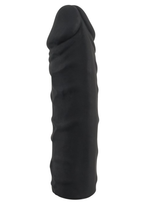 Strap on silikonowy You2Toys czarny 17 cm