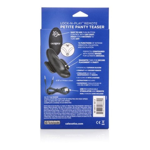 Stymulator do majtek z pilotem Calexotics czarny
