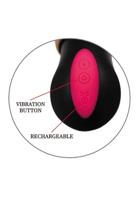 Wibrator giętki Mercury USB cyber skóra 12 trybów