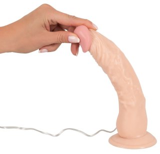 Wibrator realistyczny European Lover z pilotem PVC 23 cm