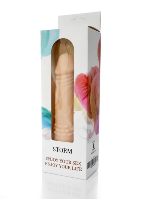 Wibrator realistyczny Storm CyberSkin 12 trybów
