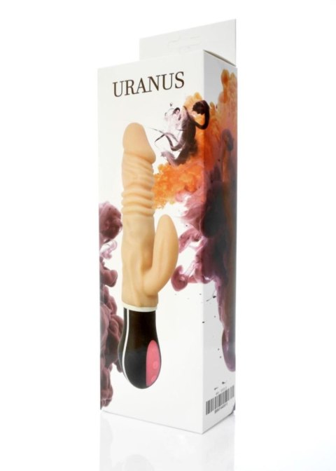 Wibrator realistyczny Uranus cyber skóra USB posuwisto-zwrotny rotacyjny