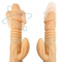 Wibrator realistyczny Uranus cyber skóra USB posuwisto-zwrotny rotacyjny