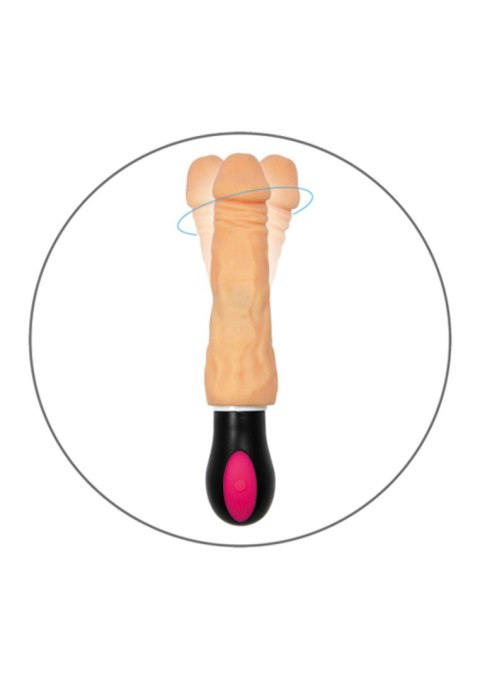 Wibrator rotujący Jupiter cyber skóra USB 12 funkcji