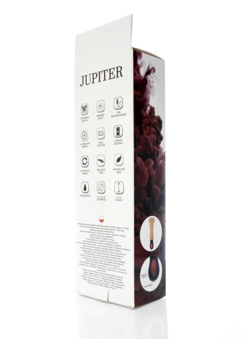 Wibrator rotujący Jupiter cyber skóra USB 12 funkcji
