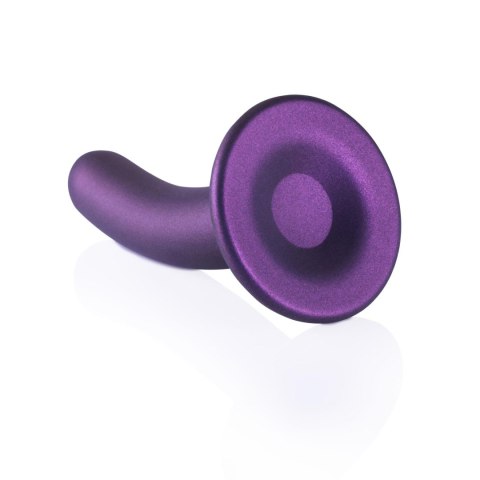 Dildo silikonowe zakrzywione Ouch! metaliczne 14,5 cm