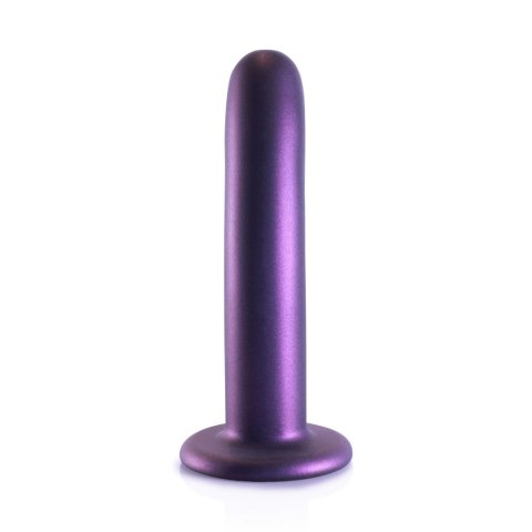 Dildo silikonowe zakrzywione Ouch! metaliczne 14,5 cm