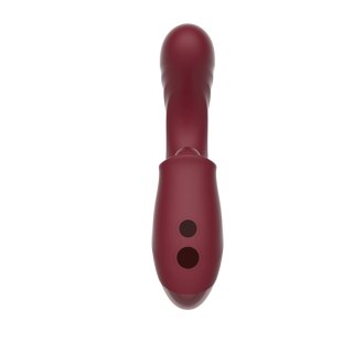 Stymulator łechtaczki Kissen Tide silikonowy wodoodporny 18 cm