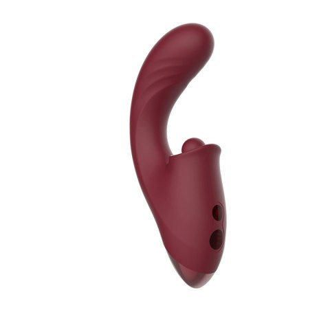 Stymulator łechtaczki Kissen Tide silikonowy wodoodporny 18 cm