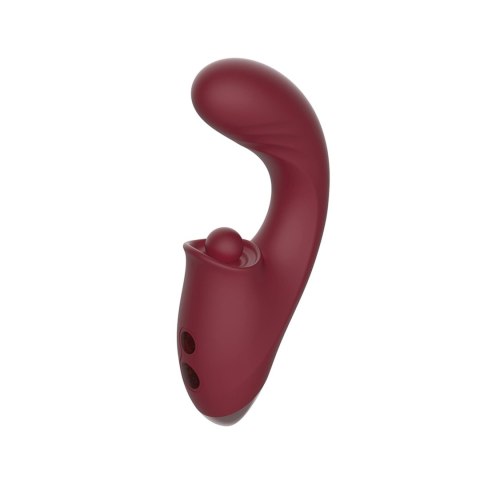 Stymulator łechtaczki Kissen Tide silikonowy wodoodporny 18 cm