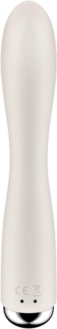 Wibrator króliczek obrotowy Satisfyer Spinning Rabbit 1 beżowy USB