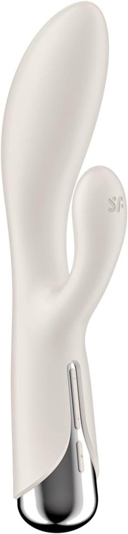 Wibrator króliczek obrotowy Satisfyer Spinning Rabbit 1 beżowy USB