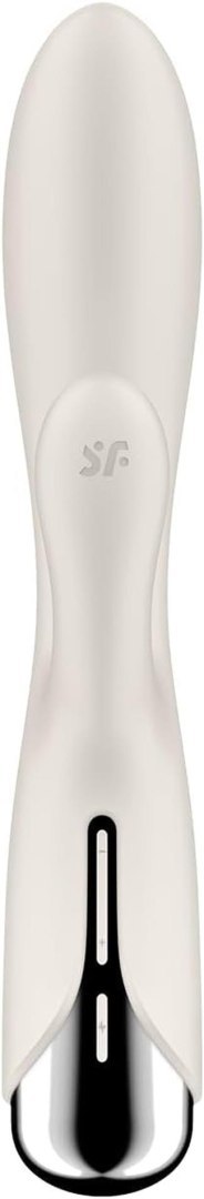 Wibrator króliczek obrotowy Satisfyer Spinning Rabbit 1 beżowy USB