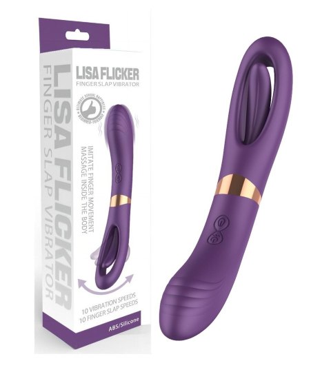 Wibrator punktu G podwójny liżący B-Series Cute silikonowy USB