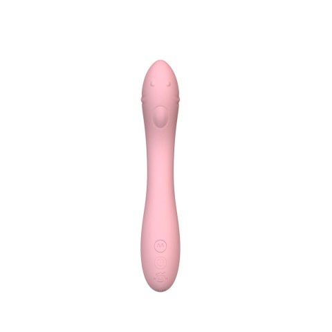 Wibrator punktu G silikonowy B Series Cute różowy wodoodporny