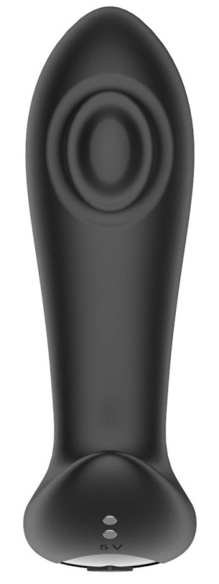 Wibrujący korek analny z tappingiem B Series Cute USB
