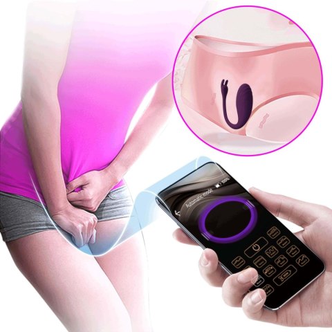 Jajeczko wibracyjne Pretty Love Catalina 12 funkcji aplikacja USB