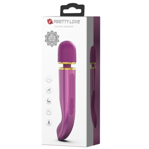 Kolorowy masażer wibracyjny Pretty Love 7 funkcji 5 prędkości