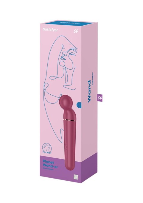 Masażer Satisfyer Planet Wander berry różowe złoto XXL USB