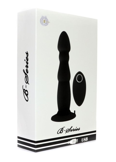 Masażer prostaty silikonowy z pilotem USB 10 funkcji B Series Power