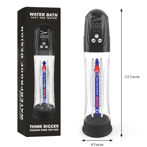 Pompka wodna elektryczna LCD USB 4 prędkości B Series Power 21 cm