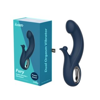 Stymulator łechtaczki Fury Kissen silikonowy wodoodporny 20 cm