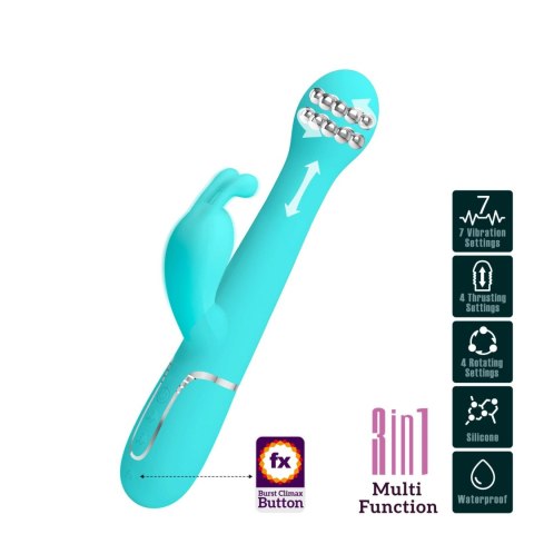 Wibrator króliczek Pretty Love z 7 wibracjami 4 pchnięciami 4 rotacjami