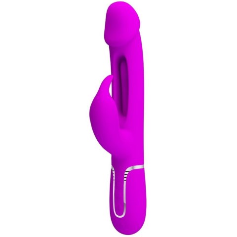 Wibrator króliczek Pretty Love z językiem fioletowy USB