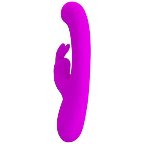 Wibrator króliczek silikonowy Pretty Love Lamar fioletowy 10 funkcji