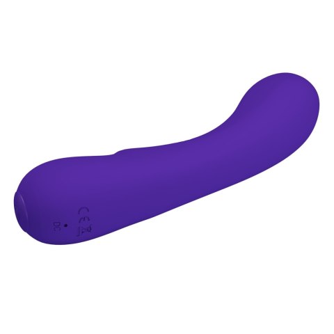 Wibrator punktu G silikonowy Pretty Love Matt fioletowy 12 wibracji