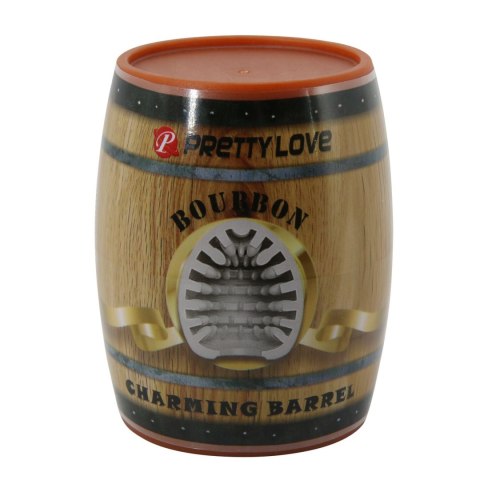 Masturbator beczkowy Pretty Love Bourbon realistyczny TPR