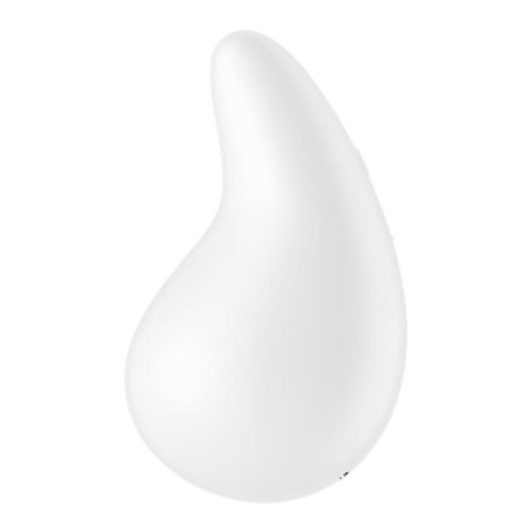 Mini wibrator silikonowy Satisfyer Dew Drop biały