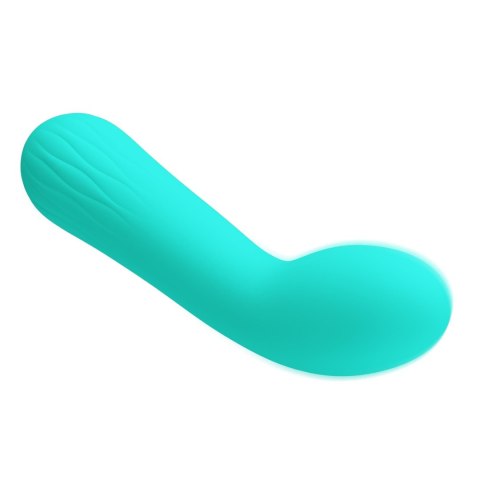 Silikonowy wibrator punktu G Pretty Love Faun Zielony 12 funkcji