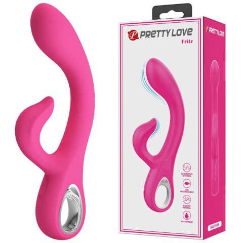 Wibrator króliczek Pretty Love Fritz 12 funkcji silikonowy wodoodporny