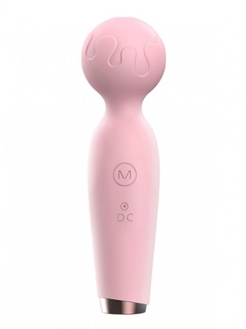 Mini masażer silikonowy Argus różowy USB 15 cm