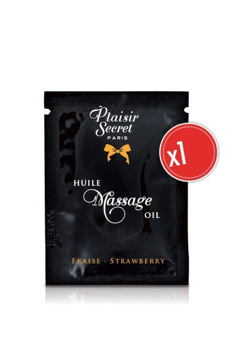 Olejek do masażu truskawkowy Secret Pleasure 3ml