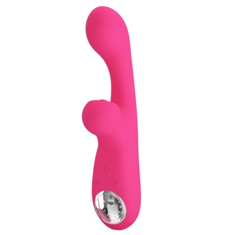 Wibrator króliczek Pretty Love Skylar silikonowy różowy USB