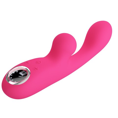 Wibrator króliczek Pretty Love Skylar silikonowy różowy USB