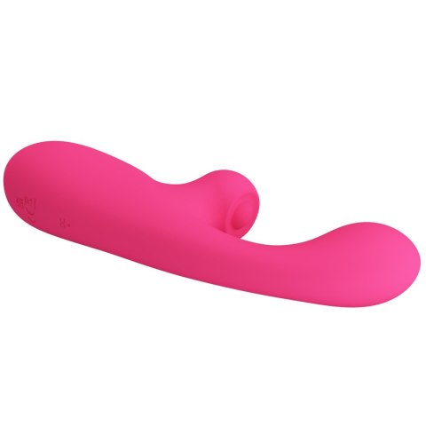 Wibrator króliczek Pretty Love Skylar silikonowy różowy USB