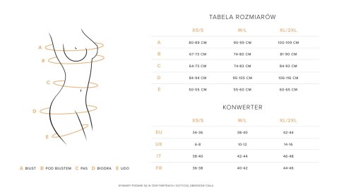 Figi otwarte Donarella Obsessive czarne M/L