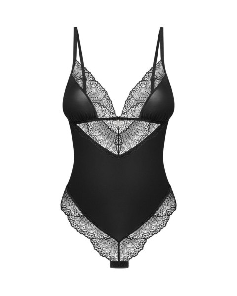 Body Obsessive Lobellis czarne M/L z koronką