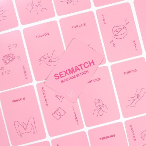 Gra karciana erotyczna Sexmatch Edycja Masażu Secret Play